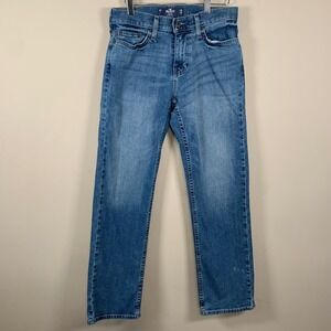 Hollister Straight Epic Flex Medium Wash Jeans 26x30